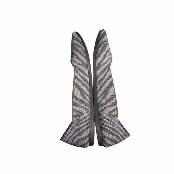 Rothy’s zebra print pointy toe flats - Picture 3 of 10